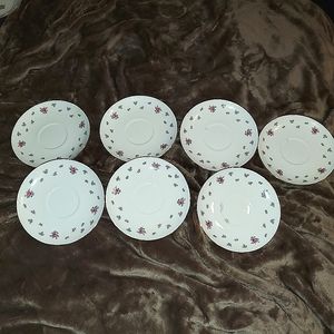 VINTAGE,Homer Laughlin Rambler Rose, Saucer,1951.